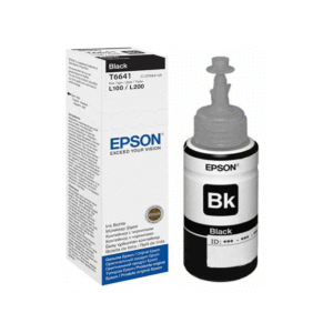 Ink Bottle-Epson T6641 Black Ink (NW)