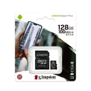 Micro Sd Kingston 128gb Class-10 (1y)