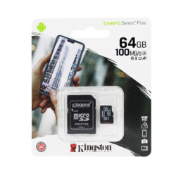 Micro Sd Kingston 64gb Class-10 (1y)